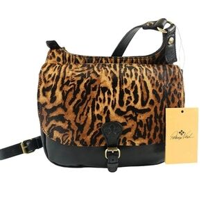 NWT! Patricia Nash cowhair leopard purse $269 msrp